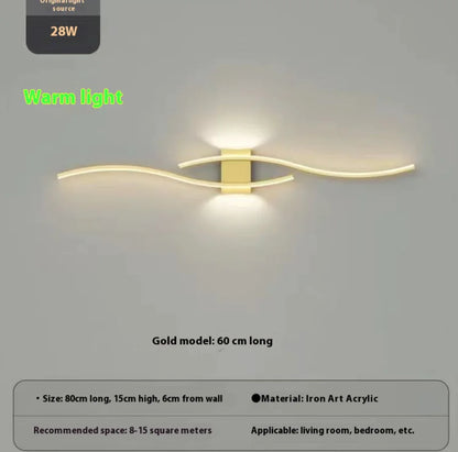 Lámpara de Pared Moderna para Mesa de Noche