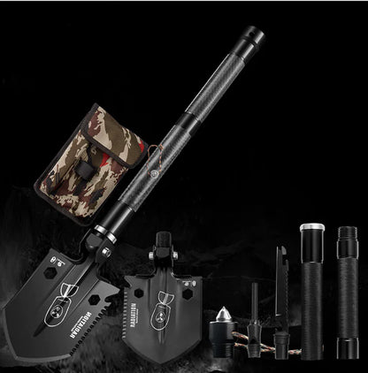 Pala Estilo Militar Multifuncional Plegable para campamento