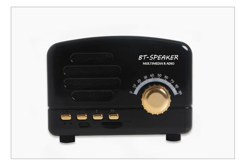 Mini Altavoz y Sistema de Sonido Retro