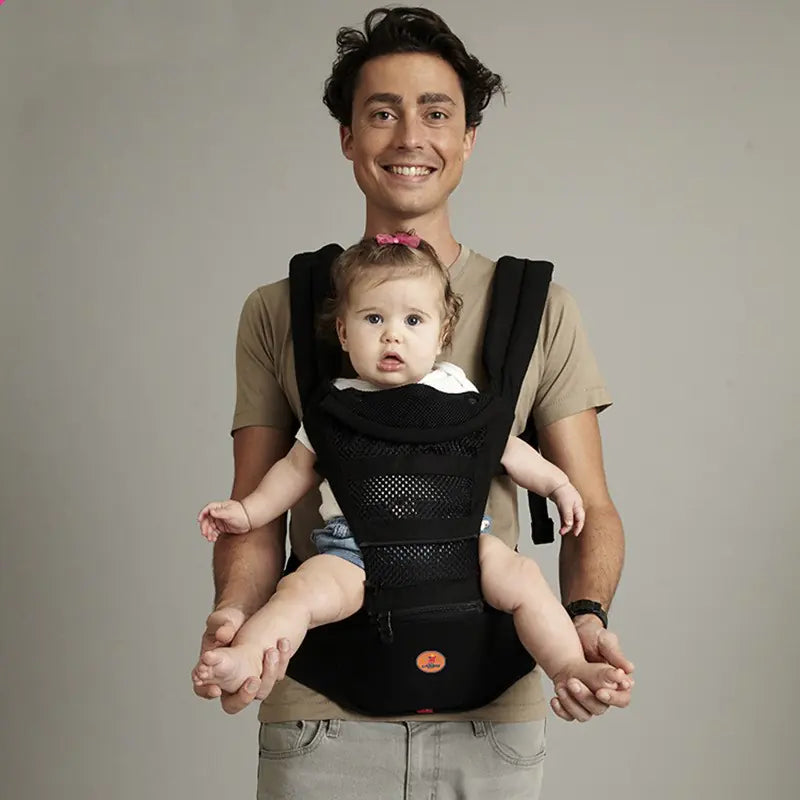 Asiento de Cintura Multifuncional para Bebé con Algodón Transpirable