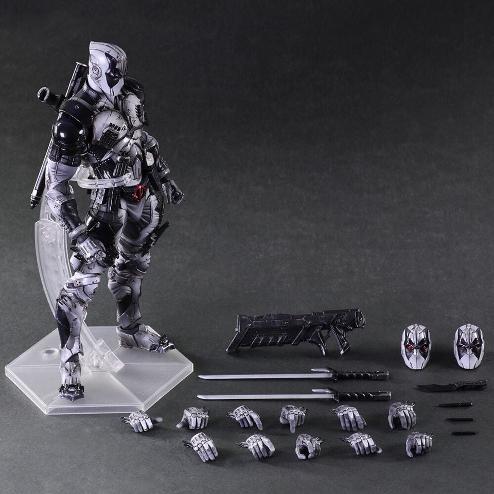 Deadpool Gris de Marvel Figura de Acción Articulada