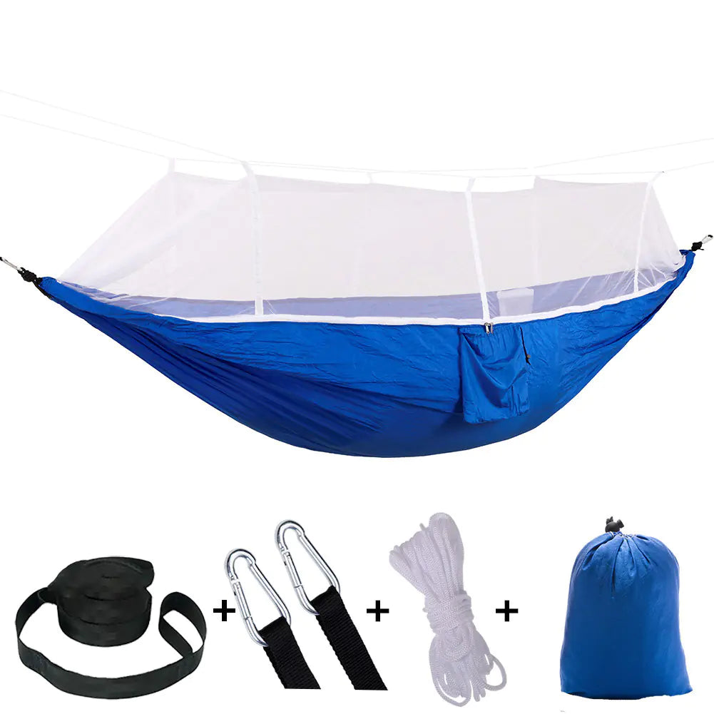 Hamaca con Mosquitero para Alpinismo - Nylon Ligero