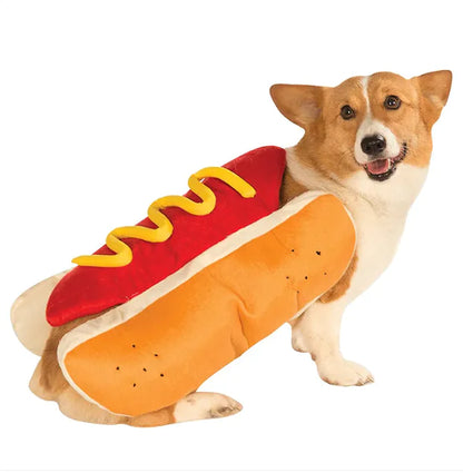 Disfraz de Hot Dog de Halloween para Mascotas