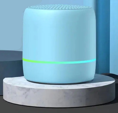 Altavoz Via Bluetooth Portátil con Voz IA y Luces
