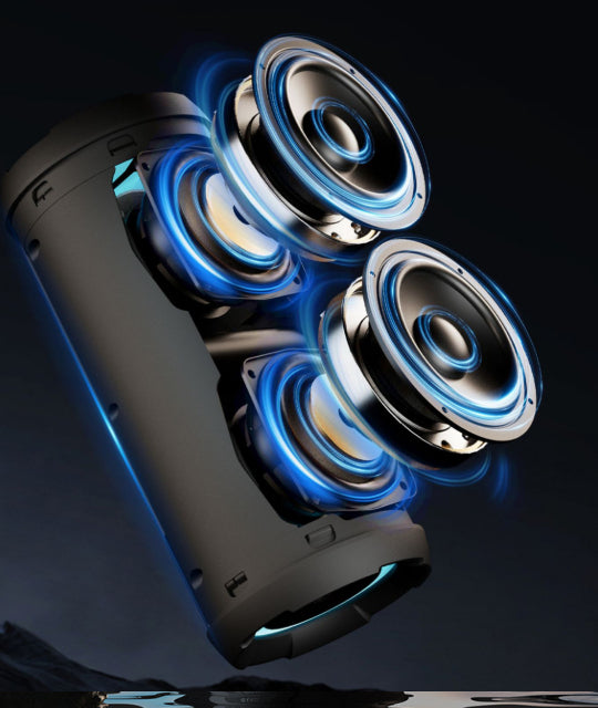 Ortizan Altavoces Bluetooth Portátiles de 40W con Impermeabilidad IPX7