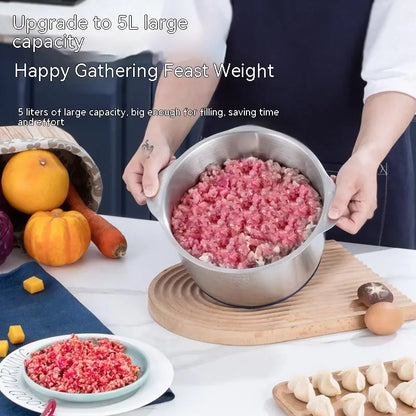 Picadora de Carne de Acero Inoxidable