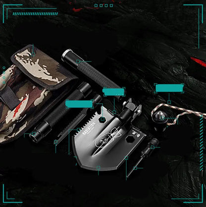 Pala Estilo Militar Multifuncional Plegable para campamento