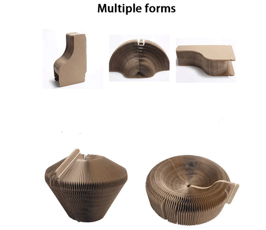 Rascador Transformable para Gatos (Corrugado)