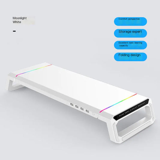 Soporte Multifuncional para Monitor de Computadora con Hub USB