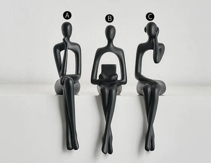 Figura Abstracta Diseño Wow House para Decoración del casa