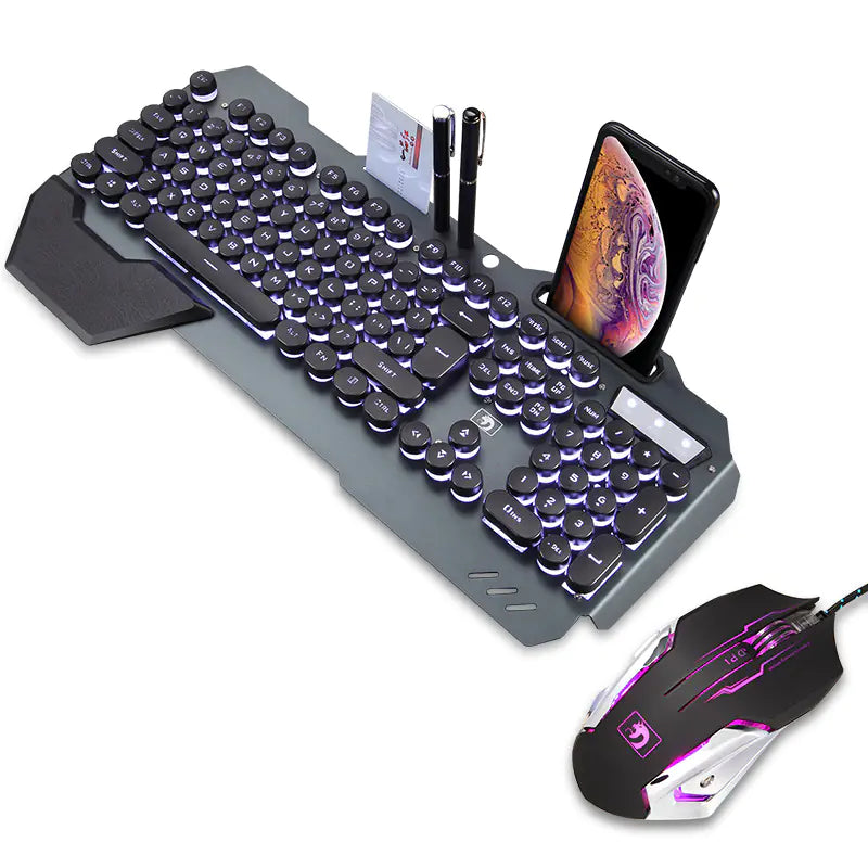 Teclado mecánico Competitivo Marca Japonesa con RGB y 16 COLORES