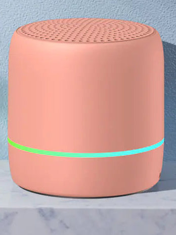 Altavoz Via Bluetooth Portátil con Voz IA y Luces