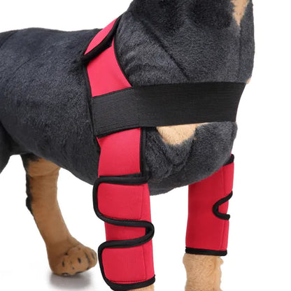 Férula para Perritos  especial para la rodilla y Protector de Pierna para Recuperación de Lesiones