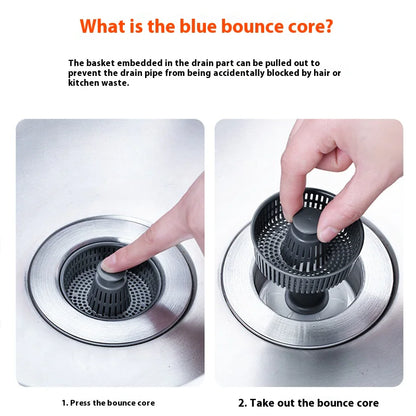 Coladera para lavaplatos de Cocina Bounce Core