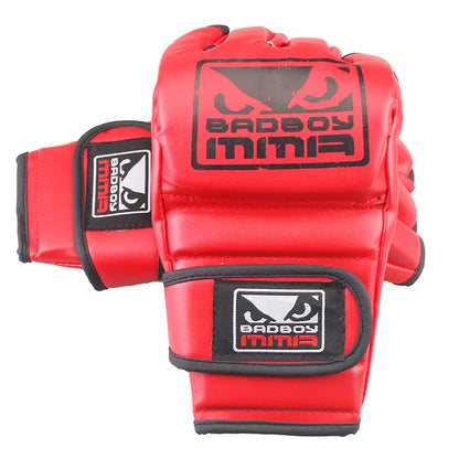 Guantes de Boxeo KICK BOXING de Medio Dedo para Adultos (Par)