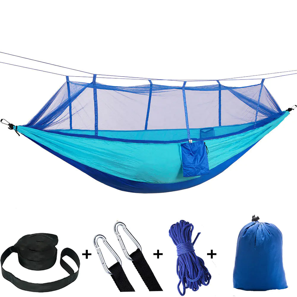Hamaca con Mosquitero para Alpinismo - Nylon Ligero