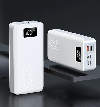 Power Bank de 30000mAh para Dispositivos Móviles