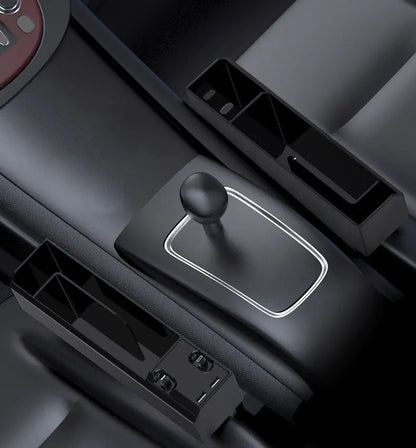 Caja de Almacenamiento  Coche con Cargador Retráctil