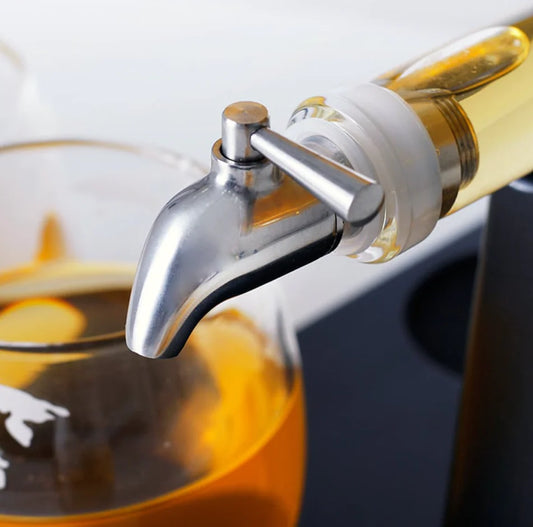 Licorera de Vino o whisky de Cristal Navegable