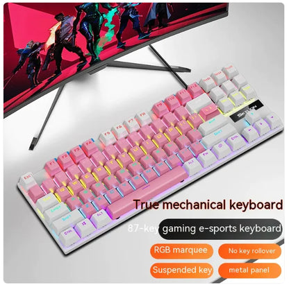 Teclado Mecánico Con Cable K87