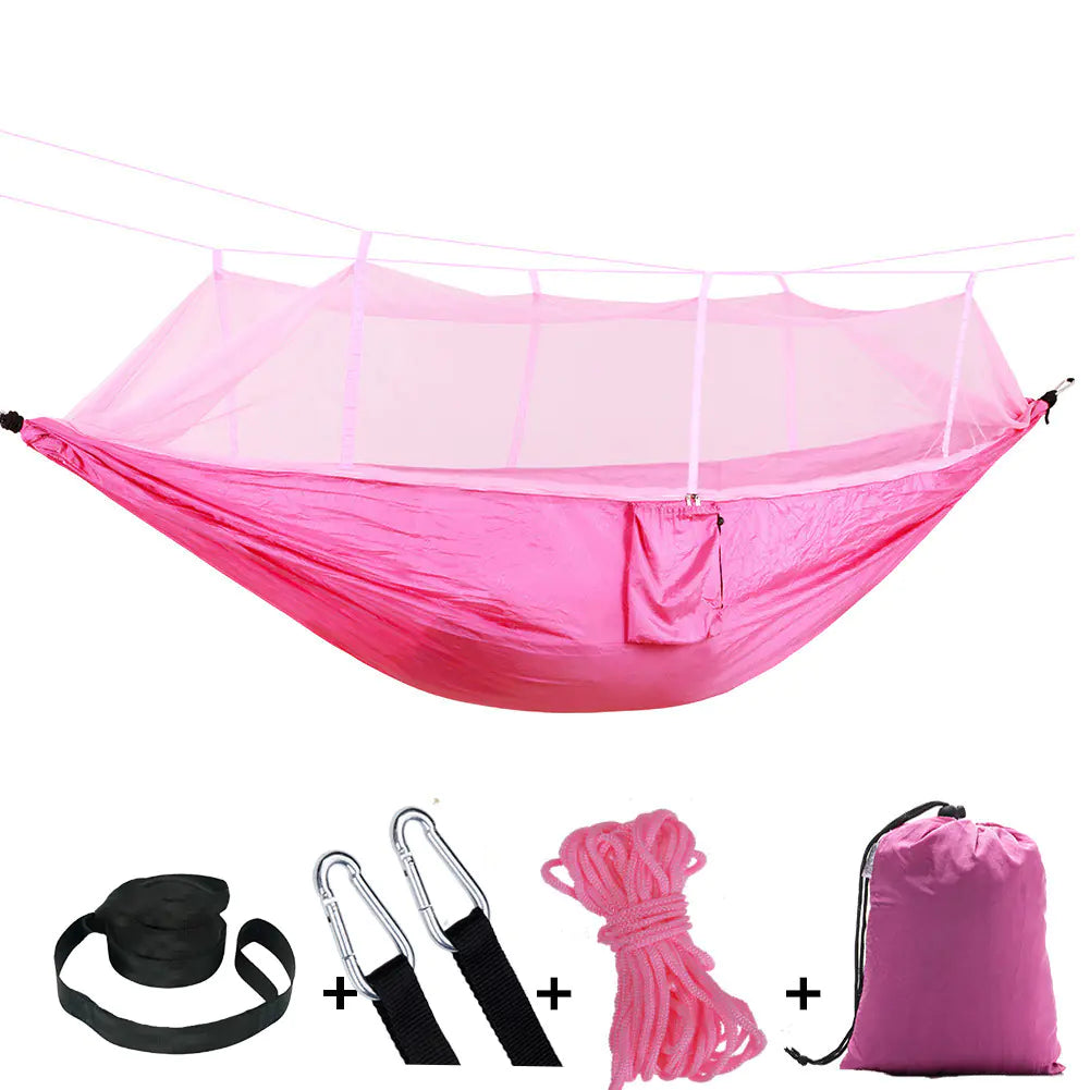 Hamaca con Mosquitero para Alpinismo - Nylon Ligero