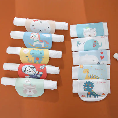 Toalla de Algodón Absorbente de Sudor para Infantes de Verano