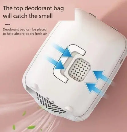 Arenero grande semi cerrado para gatos grandes