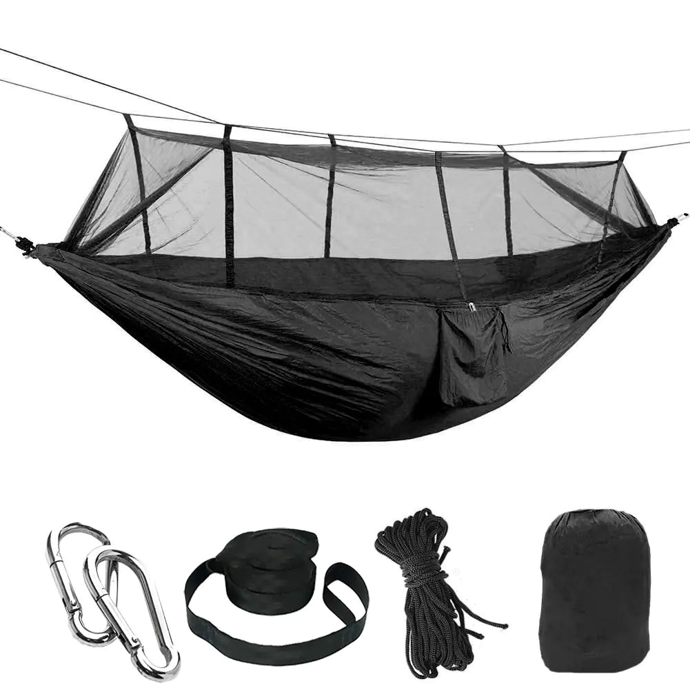 Hamaca con Mosquitero para Alpinismo - Nylon Ligero