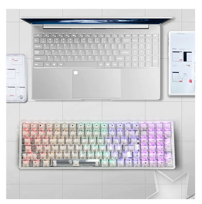 Teclado K10 Mecánico para Gaming con Teclas Transparentes