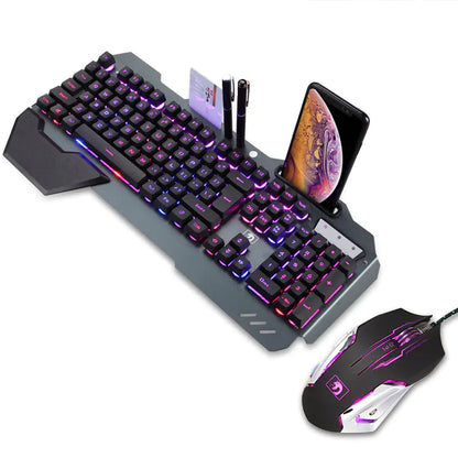 Teclado mecánico Competitivo Marca Japonesa con RGB y 16 COLORES