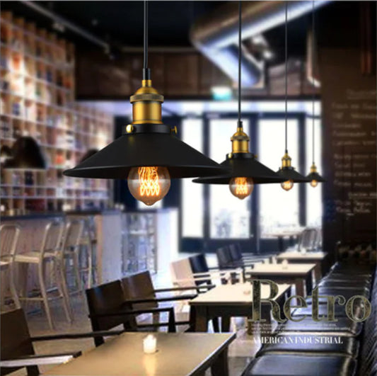 Lámpara Americana Vintage Diseño Industrial